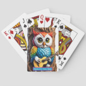 Owls Forest Serenade Monogram Kids Altes Maid Game Spielkarten (Rückseite)