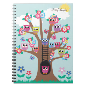Owls Galore Notebook Notizblock