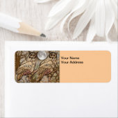 Owls geben das Adressenlabel zurück (Insitu)