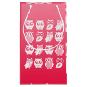 Owls Gift Bag Kleine Geschenktüte (Rückseite)