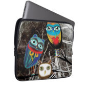 Owls Gothic Electronics Bag Sleeve (Vorne Rechts)