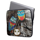 Owls Gothic Electronics Bag Sleeve (Vorderseite Links)