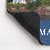 Owls Head Light, Maine Mousepad (Ecke)