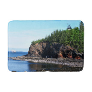 Owls Head Lighthouse, Maine Bath Mat Badematte