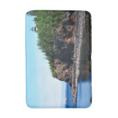 Owls Head Lighthouse, Maine Bath Mat Badematte (Vorderseite Vertikal)