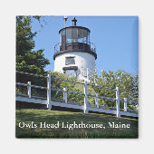 Owls Head Lighthouse, Maine Magnet (Vorne)