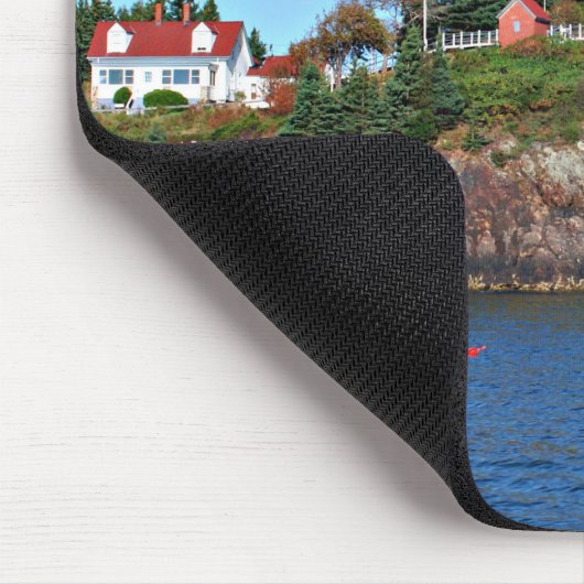 Owls Head Lighthouse, Maine Mousepad (Ecke)