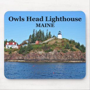 Owls Head Lighthouse, Maine Mousepad
