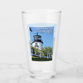 Owls Head Lighthouse, Maine Pint Glass Glas (Vorderseite)