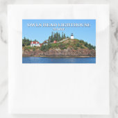 Owls Head Lighthouse, Maine Stickers (Tasche)
