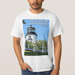 Owls Head Lighthouse, Maine T - Shirt