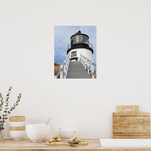 Owls Head Lighthouse Poster (Küche)