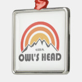 Owl's Head New Hampshire Ornament Aus Metall (Links)