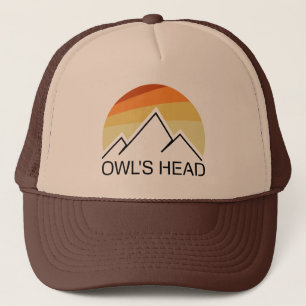 Owl's Head New Hampshire Retro Truckerkappe
