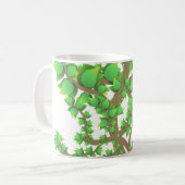 Owls in tree kaffeetasse (Vorderseite Links)