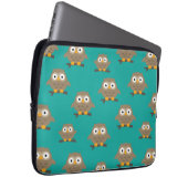 Owls Laptop Sleeve (Vorne Rechts)