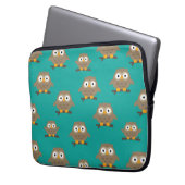 Owls Laptop Sleeve (Vorderseite Links)