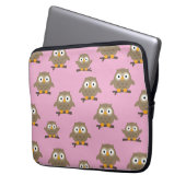 Owls Laptop Sleeve (Vorderseite Links)