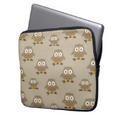 Owls Laptop Sleeve (Vorderseite Links)