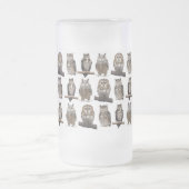 Owls Mattglas Bierglas (Mittel)