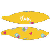 Owls mit Herzen auf Orange Basketball (Panele)