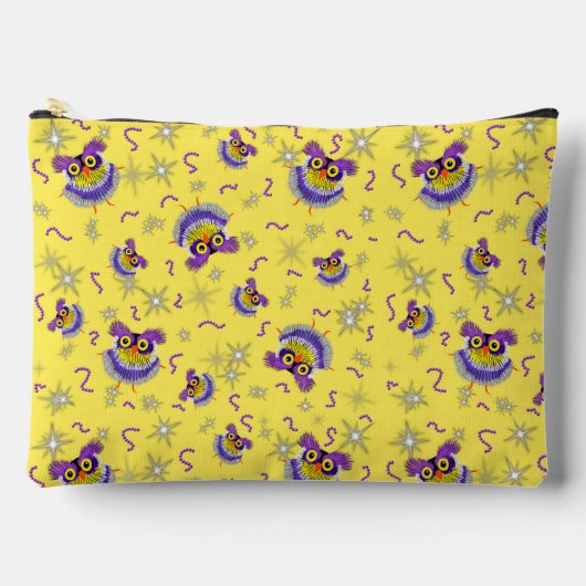 Owls Muster Zubehör Beutel (Vorderseite)