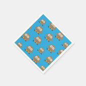 Owls Napkins Serviette (Ecke)