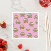 Owls Napkins Serviette (Beispiel)