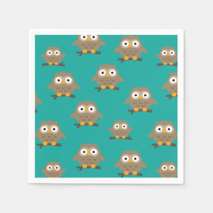 Owls Napkins Serviette