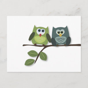 Owls Nest Postkarte
