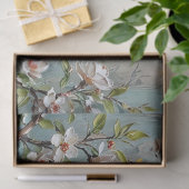 Owls on Branch Seidenpapier (Geschenk)