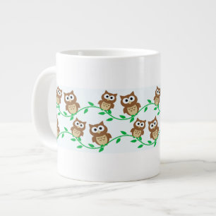 Owls Owls Owls Jumbo-Tasse