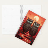 Owls paar surrealistisch planer (Anzeige)