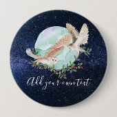 Owls Personalisiert Button (Vorderseite)