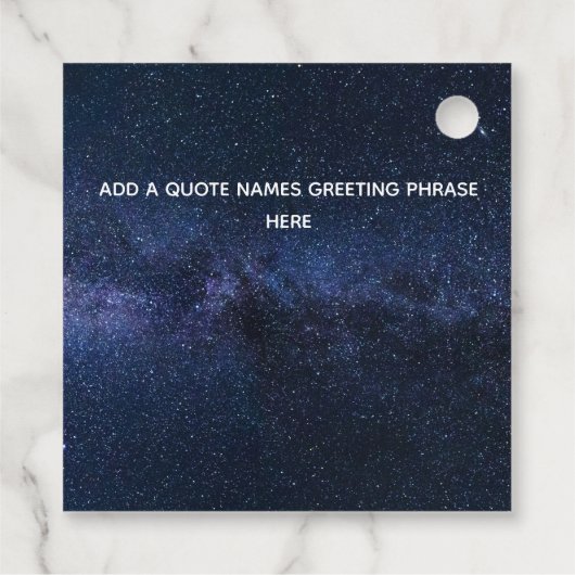 Owls Personalisiert Geschenkanhänger (Rückseite)