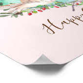 Owls Personalisiert Poster (Ecke)