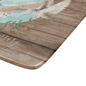Owls Personalisiert Schneidebrett (Ecke)