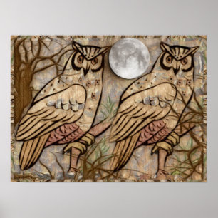 Owls Poster