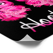 Owls Rettete ein Hooters Pink Ribbon Brustkrebs Ge Poster (Ecke)