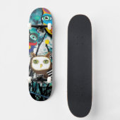Owls Skateboard (Vorderseite)