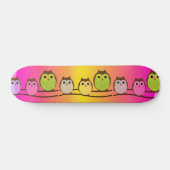 Owls Skateboard (Horizontal)