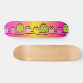 Owls Skateboard (Horizontal)