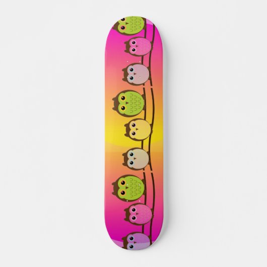 Owls Skateboard (Vorne)