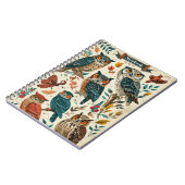 Owls Vintag Notizblock (Linke Seite)