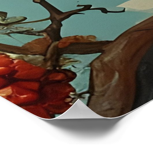 Owls Vintag Poster (Ecke)