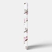 Owls, weiß und rosa Case-Mate iPhone hülle (Rückseite / Rechts)