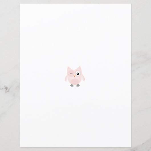 Owls weißer Marmor sieht wie Bordere Schreibpapier (Rückseite)