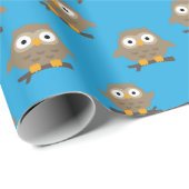 Owls Wrapping Paper Geschenkpapier (Rolleneckpunkt)