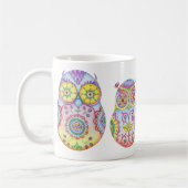 "Owlushka" Familie Kaffeetasse (Links)