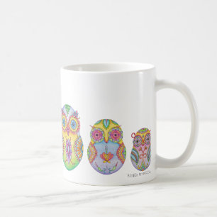 "Owlushka" Familie Kaffeetasse